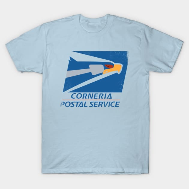 Corneria Postal Service T-Shirt by Mrmcgentleman